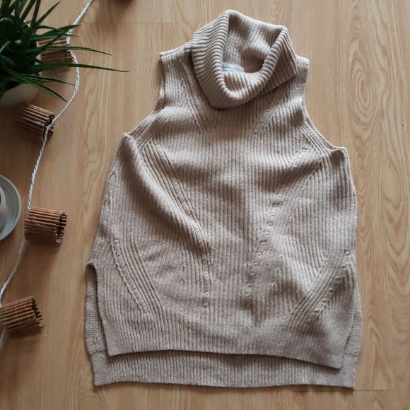 Anthropologie Sweaters - angel of the north sleeveless cowl neck
